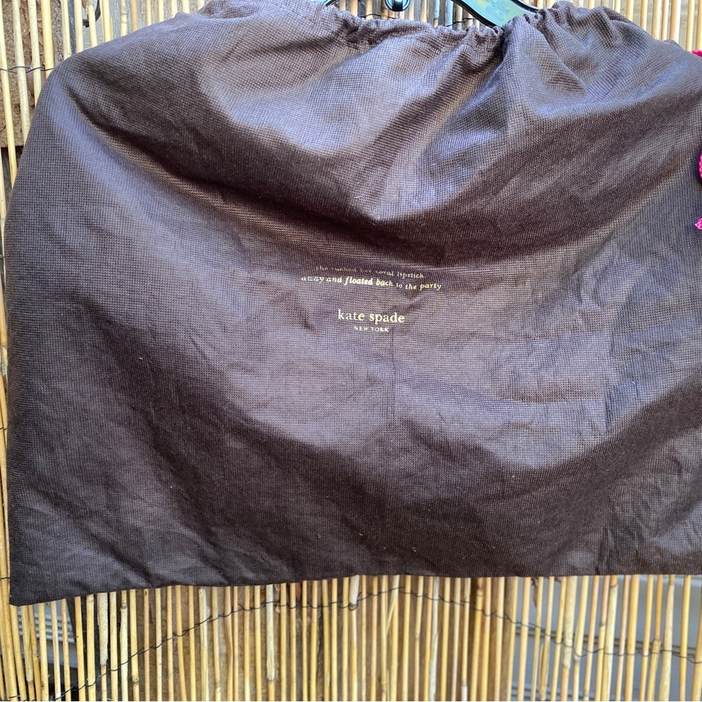 Kate Spade Chocolate Brown Dust Bag